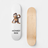 Monkey Ride Persoonlijk Skateboard (Voorkant)