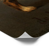 Monkey Riding Dog Poster (Hoek)