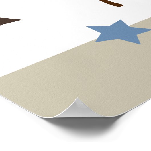 Monkey Rocker/Rock en Roll Poster/Banner Poster (Hoek)