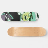 Monkey Schaats Co x Danny Phantom Deck Persoonlijk Skateboard (Horizontaal)