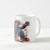 MONKEY SCHAATS KOFFIEMOK (Voorkant rechts)