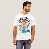 Monkey Scientist T-shirt (Voorkant volledig)