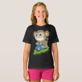 Monkey Scooter T-shirt (Voorkant volledig)