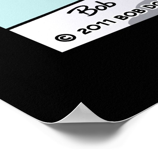 "Monkey See, aap do" Poster (Hoek)