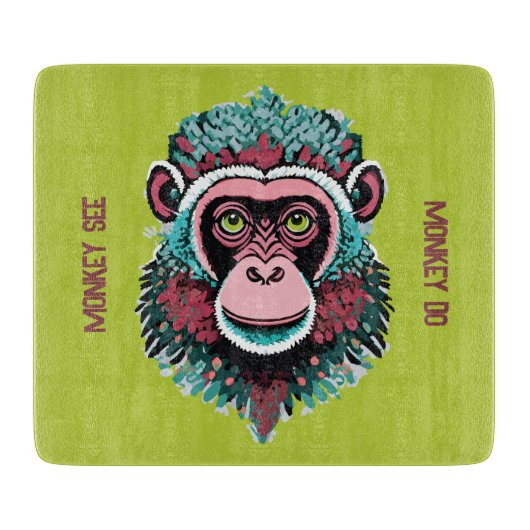 Monkey See, aap do Snijplank (Voorkant)