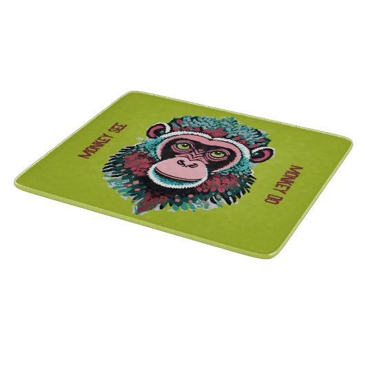 Monkey See, aap do Snijplank (Hoek)