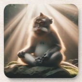 Monkey See Beverage Coaster Bier Onderzetter (Voorkant)