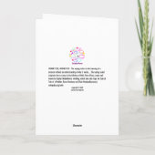 Monkey See, Monkey Do - kaart (Achterkant)