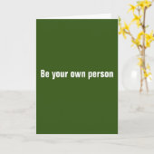 Monkey See, Monkey Do - kaart (Gele Bloem)