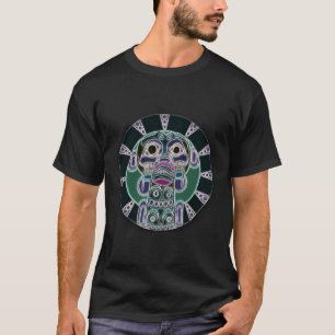 Monkey See Tribal Folk Art T-shirt