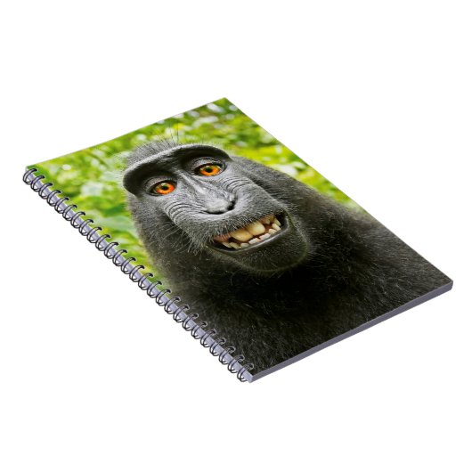 Monkey Selfie Notitieboek (Rechterzijde)