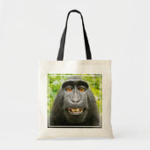Monkey Selfie Tote Bag (Voorkant)