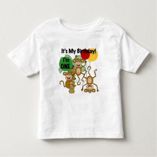 Monkey Shine 1st Birthday T-shirts en cadeautjes