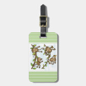 Monkey Shine Bagagelabel (Voorkant verticaal)