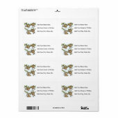 Monkey Shine Etiket (Full Sheet)