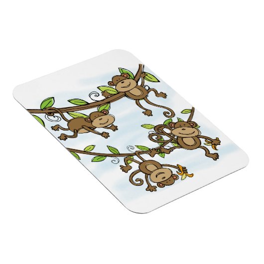 Monkey Shine Magneet (Rechterzijde)