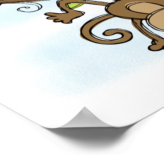 Monkey Shine Poster (Hoek)