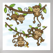 Monkey Shine Poster (Voorkant)