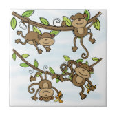 Monkey Shine Tegeltje (Voorkant)