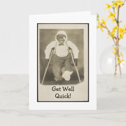 Monkey Shines worden goed Kaart (Gele Bloem)