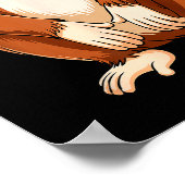 Monkey Shirt Adult Kids Men Women Brown Monkey Cos Poster (Hoek)