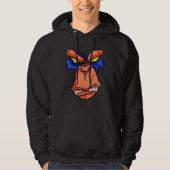 Monkey Shows Teeth Eye Evil Gorilla Hoodie (Voorkant)
