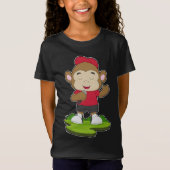 Monkey Singer Microfoon T-shirt (Voorkant)