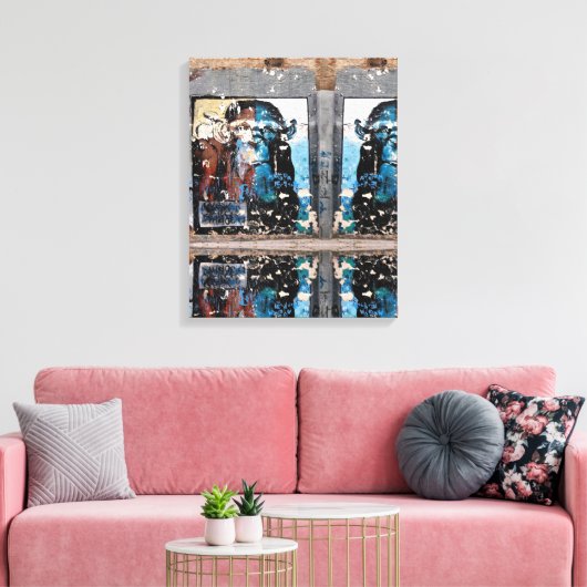 Monkey Single Canvas Afdruk (Insitu (Woonkamer))