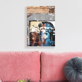 Monkey Single Canvas Afdruk (Insitu (Woonkamer))