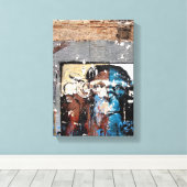 Monkey Single Canvas Afdruk (Insitu (Houten vloer))