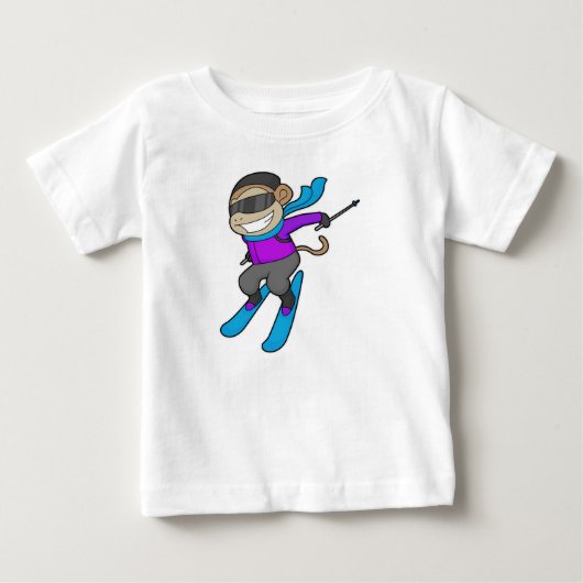 Monkey Skier Ski (Voorkant)