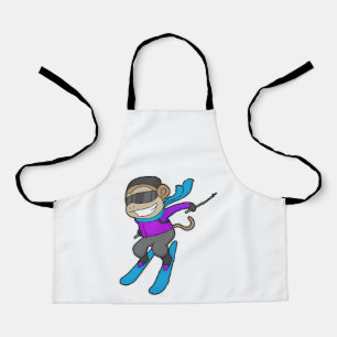 Monkey Skier Ski Schort