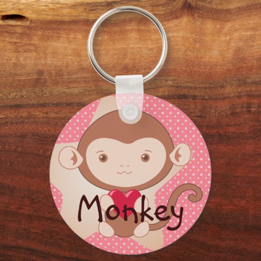 Monkey Sleutelhanger (Voorkant)