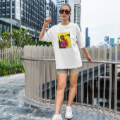 Monkey Smoking Animal Comic T-shirt