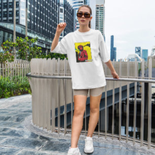 Monkey Smoking Animal Comic T-shirt