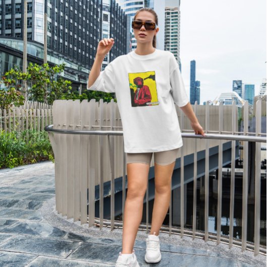 Monkey Smoking Animal Comic T-shirt