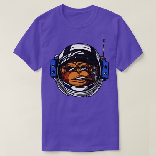 Monkey Space Astronaut T-shirt (Design voorkant)