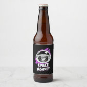 Monkey Space Monkey Bier Etiket (Voorkant)