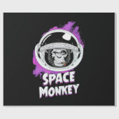 Monkey Space Monkey Cadeaupapier (Vlak)
