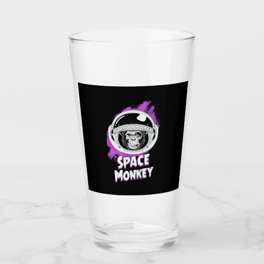 Monkey Space Monkey Glas (Voorkant)