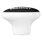 Monkey Space Monkey Keramische Knop (Zijkant)