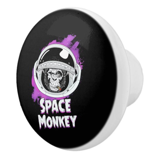 Monkey Space Monkey Keramische Knop (Rechts)