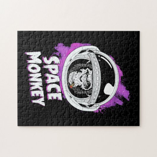 Monkey Space Monkey Legpuzzel (Horizontaal)
