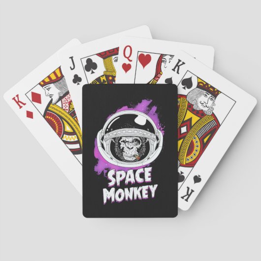 Monkey Space Monkey Pokerkaarten (Achterkant)