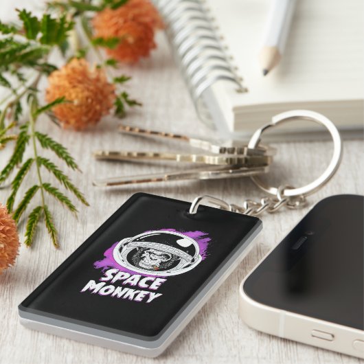 Monkey Space Monkey Sleutelhanger (Voorkant Rechts)