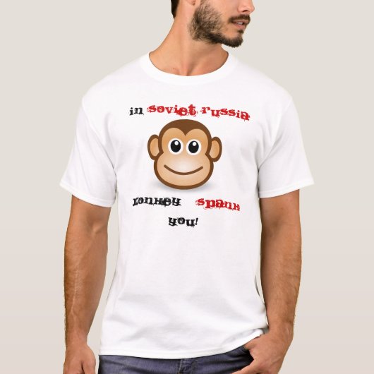 Monkey Spank T-shirt (Voorkant)