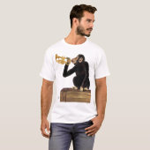 Monkey-spelcomputer 2 t-shirt (Voorkant volledig)