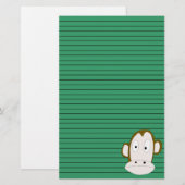 Monkey Stationery Briefpapier (Voorkant / Achterkant)