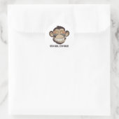 Monkey Sticker Design (Tas)