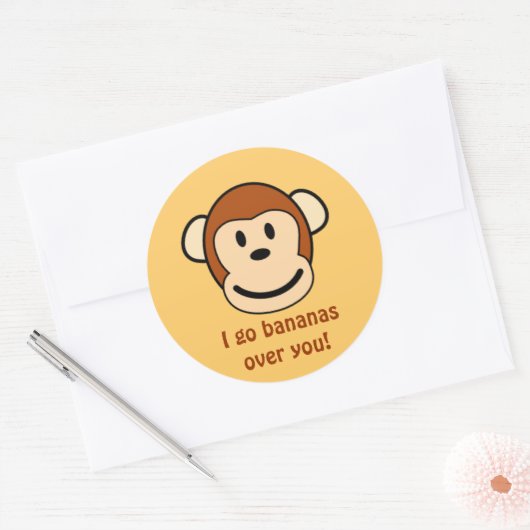 Monkey Stickers (Envelop)